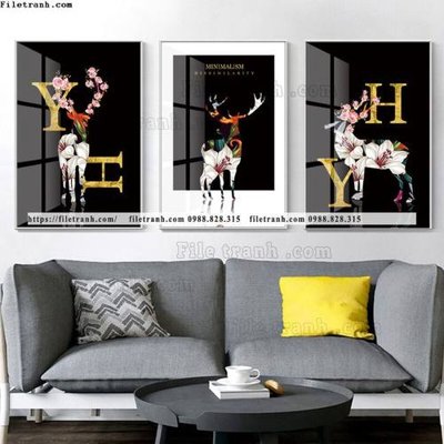 Download file tranh bo 3 tam pha le guong 718 (gốc) cho xưởng in