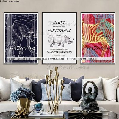 File PSD tranh bo 3 tam pha le guong 720 (bản gốc) cho nhà in