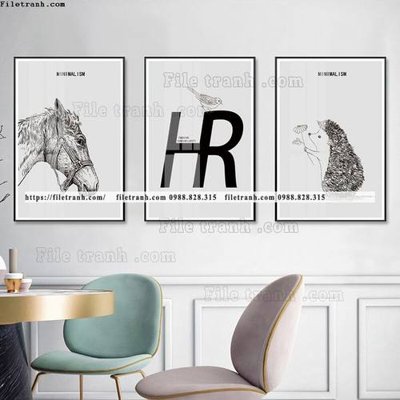 Mua file ảnh gốc tranh bo 3 tam pha le guong 733 (chất lượng cao)