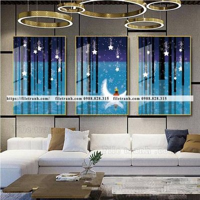 File gốc tranh bo 3 tam pha le guong 763 (dành cho quảng cáo)