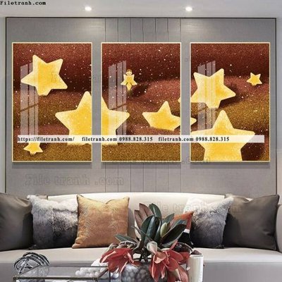 Download file tranh bo 3 tam pha le guong 856 (gốc) in mica bàn thờ