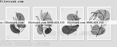 File tranh tranh bo toi gian hien dai in canvas khach san 129 (gốc) chủ đề tĩnh vật