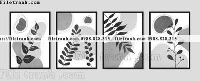 File ảnh tranh bo toi gian hien dai in canvas khach san 130 (gốc) in decal dán tường