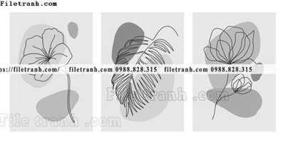 File tranh PSD tranh bo toi gian hien dai in canvas khach san 140 chất lượng cao