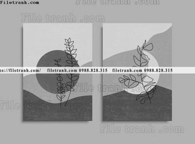 File in lụa tranh bo toi gian hien dai in canvas khach san 147 (tân cổ điển) tranh bo toi gian hien dai in canvas khach san 147