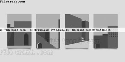 File tranh tranh bo toi gian hien dai in canvas khach san 162 (gốc) chủ đề trẻ em