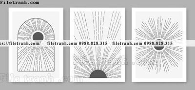 File gốc tranh bo toi gian hien dai in canvas khach san 206 (in lụa) tranh phong thủy