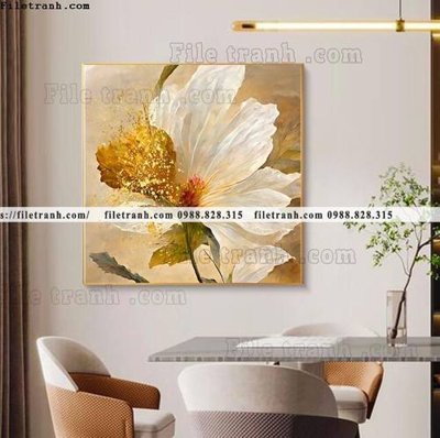 File tranh gốc tranh bong hoa vuong nha hang 504 (bản đẹp) độc quyền