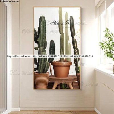 File ảnh tranh cay suong rong 507 (gốc) in standee