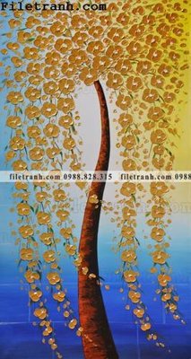 File in ấn cao cấp tranh cay tien hoa mai tai loc 102 (file gốc)