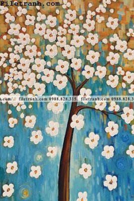 Mua file gốc tranh cay tien hoa mai tai loc 118 (chất lượng) tại Filetranh.com