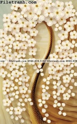 File gốc in ấn tranh cay tien hoa mai tai loc 140 chất lượng vượt trội