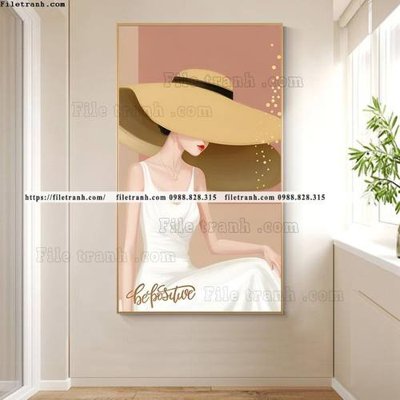 File in trần tranh chan dung co gai truu tuong 545 (file gốc) chủ đề vũ trụ