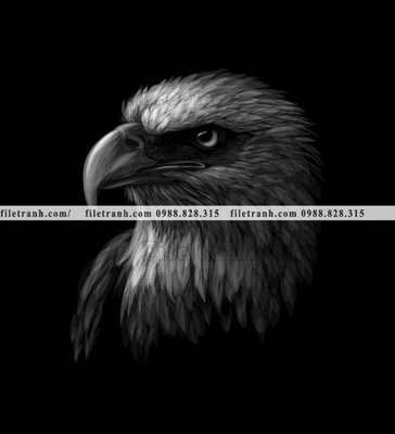 File gốc tranh chan dung dong vat den trang 1508 (chuẩn CMYK) cho nhà in