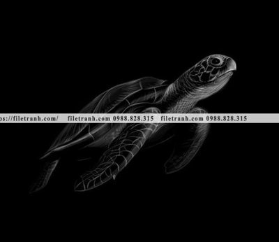 File gốc tranh chan dung dong vat den trang 1532 (in 3D) cho trang trí