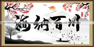 Tải file gốc tranh chu trung quoc 517 (in bạt) quảng cáo