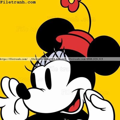 File gốc tranh chuot mickey 101 (cho in ấn) từ kho Filetranh