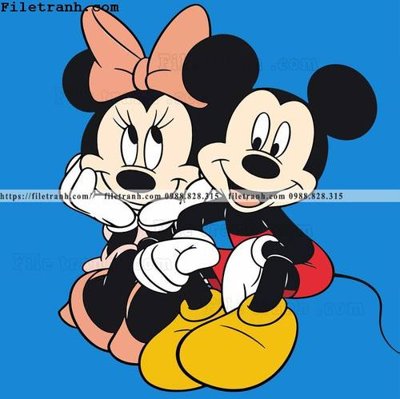 File tranh tranh chuot mickey 116 (bản gốc) treo tường