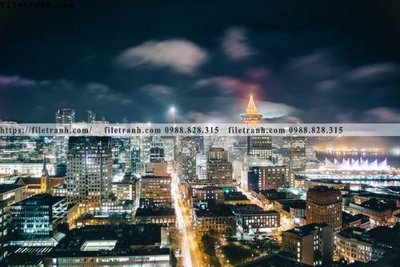 File PSD tranh chup anh thanh pho dang ngang 337 (nguyên gốc) chất lượng cao