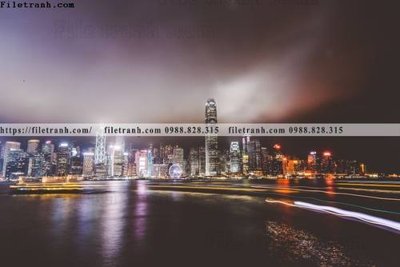 Tải file gốc tranh chup anh thanh pho dang ngang 384 dùng cho in ấn