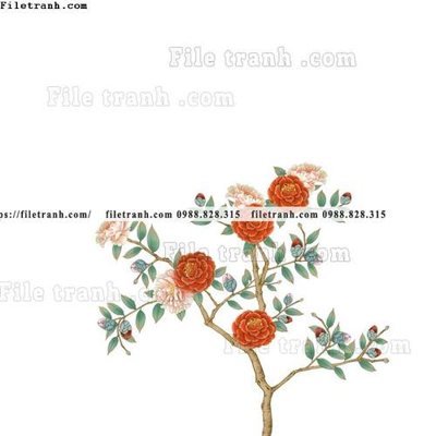 File tranh quảng cáo tranh co ve trung quoc 536 (file gốc) chuyên nghiệp