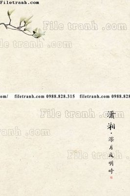 File gốc tranh co ve trung quoc 571 (in lụa) chi tiết cao