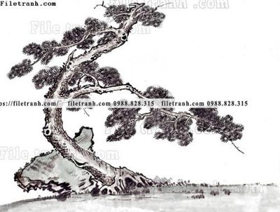 Download file tranh co ve trung quoc 624 (gốc) in mica cao cấp