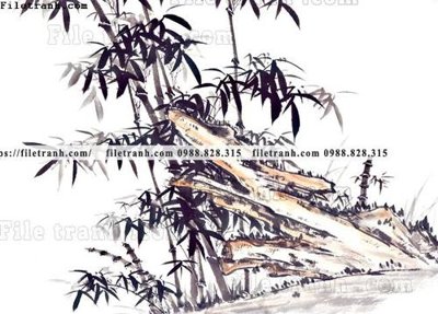 File tranh quảng cáo tranh co ve trung quoc 639 (file gốc) chuyên nghiệp