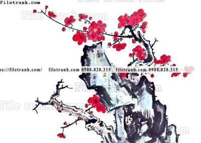 Tải file gốc tranh co ve trung quoc 644 (in khổ lớn) không mờ