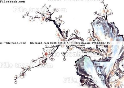 Download file gốc tranh co ve trung quoc 647 (in mica) 3D