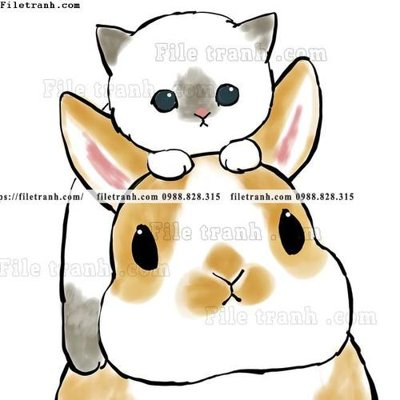 File PSD tranh con meo ve tay 620 (bản gốc) đã tách nền