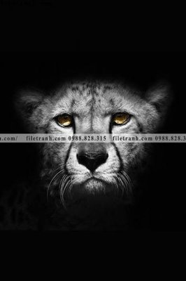 File gốc tranh con su tu 525 (in lụa) trang trí tường