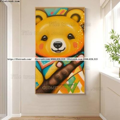 File tranh in tráng gương tranh con vat hoat hinh loi vao 509 (siêu nét)