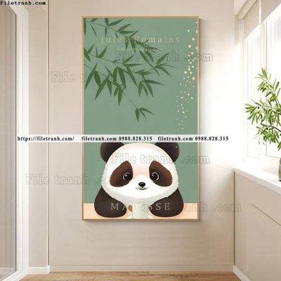 File gốc tranh con vat hoat hinh loi vao 513 (in mica) làm quà tặng