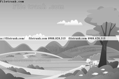 File gốc tranh da tuong hoat hinh minh hoa 244 (ảnh chi tiết) để in lụa