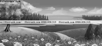 Tải file gốc tranh da tuong hoat hinh minh hoa 262 (bản PSD) đầy đủ layer