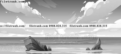 File in ấn tranh da tuong hoat hinh minh hoa 268 (bản gốc) chất lượng cao