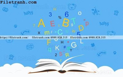 Tải file gốc tranh dan hoat hinh phong tre em ve tay 119 (bản PSD) đầy đủ layer