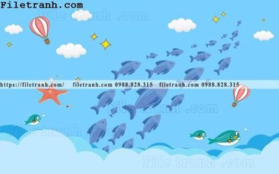 Ảnh gốc file in lụa tranh dan hoat hinh phong tre em ve tay 133 chi tiết