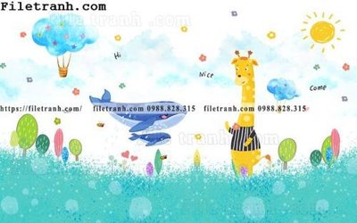 File tranh tranh dan hoat hinh phong tre em ve tay 137 (ảnh gốc) sắc nét hoàn hảo