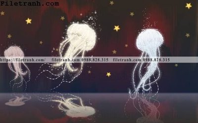 File gốc tranh dan hoat hinh phong tre em ve tay 175 (in 3D) nghệ thuật