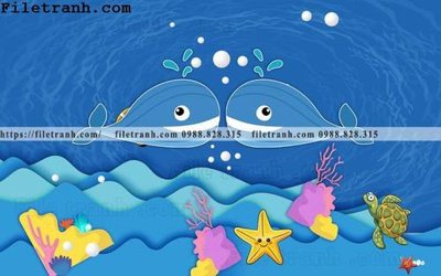 Mua file gốc tranh dan hoat hinh phong tre em ve tay 207 (PSD) tại Filetranh.com