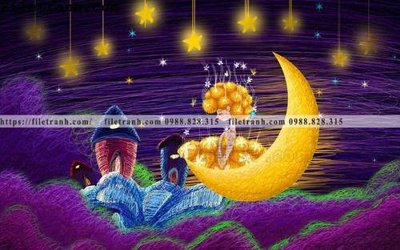 Chi tiết file tranh tráng gương tranh dan hoat hinh phong tre em ve tay 266 (ảnh gốc)