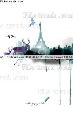 File PSD tranh decor hien dai tong hop 743 (gốc) nhiều lớp (multi-layer)