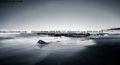 File tranh tranh den trang phong canh 544 (bản gốc) treo tường