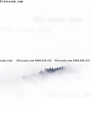 File tranh gốc tranh den trang phong canh 565 (bản quyền) file PSD