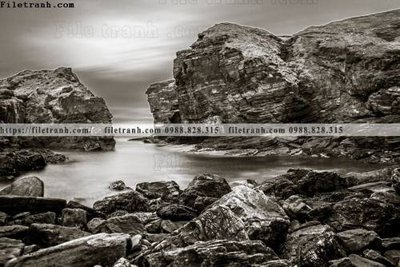 File in mica tranh den trang phong canh 577 (bản gốc) siêu trong