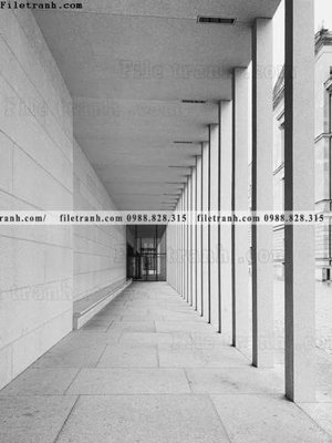 File tranh trang trí tranh hanh lang 3d 360 (file gốc)