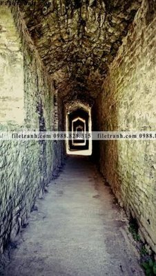 File gốc tranh hanh lang 3d 368 (in lụa) chi tiết cao