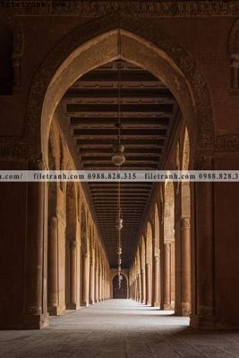 File tranh gốc in trần nhà tranh hanh lang 3d 373 3D